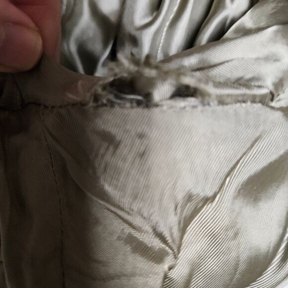 Vintage Chaps Ralph Lauren Mens 46R Khaki Tan Two Button Sports Coat Blazer - Picture 11 of 12